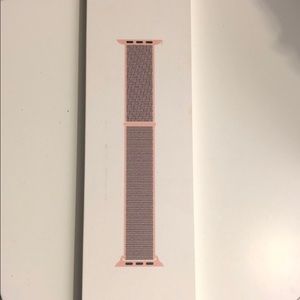 Apple Watch pink sand sport loop band 40mm